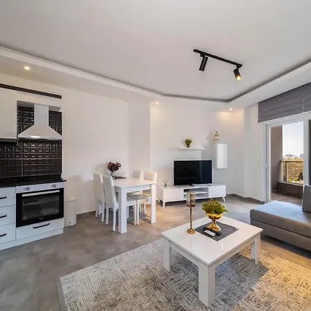 Lovely Flat With Shared Pool And Balcony In Alanya * Kargıcak